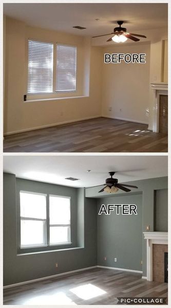 Before & After Interior Painting in Riverbank, CA (1)
