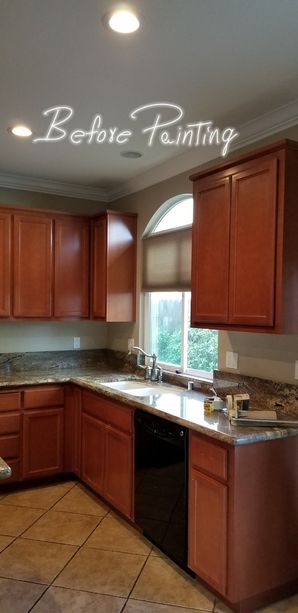 Before & After Cabinet Painting in Riverdale, CA (1)