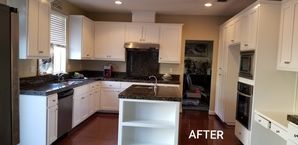 Before & After Cabinet Painting in Riverbank, CA (2)