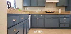 Before & After Cabinet Painting in Modesto, CA (2)