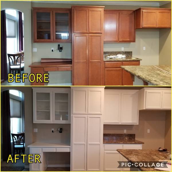 Before & After Cabinet Painting in Riverdale, CA (3)