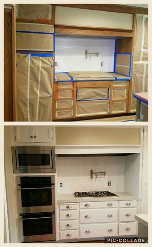 Before & After Cabinet Refinishing in Tracy, CA (2)