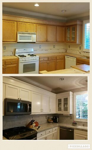 Before & After Cabinet Refinishing in Tracy, CA (3)