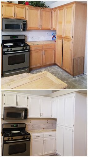 Before & After Cabinet Refinishing in Tracy, CA (4)